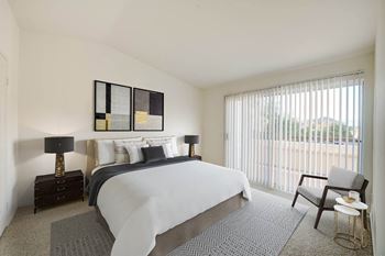 Private balcony or patio